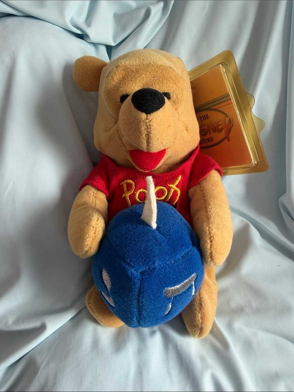 BNWT 8” Hanukkah Winnie the Pooh mini bean bag
